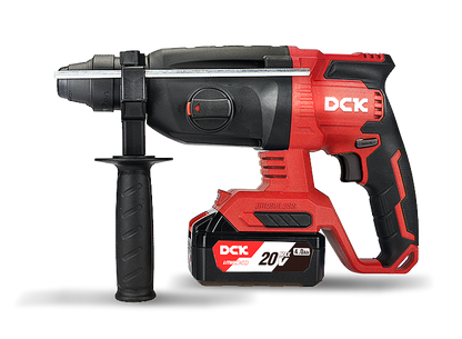 DCK KDZC04-24 FK 20V MAX akutrellvasar SDS, 2,8 J, 24 mm, 2 × 5,0 Ah