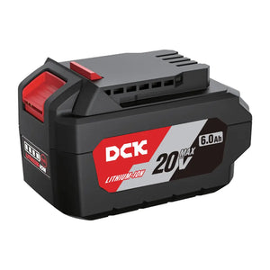 DCK FFBL2060 20V MAX aku 6,0 Ah, BMS ja LED-indikaator