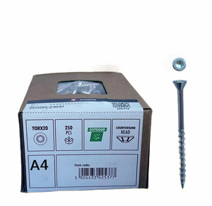 4PRO – Decking wood screw A4 (4.2 × 56 mm)