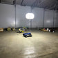 LIGHT BOY LED-õhupallvalgustusmast käruga 3.2 m