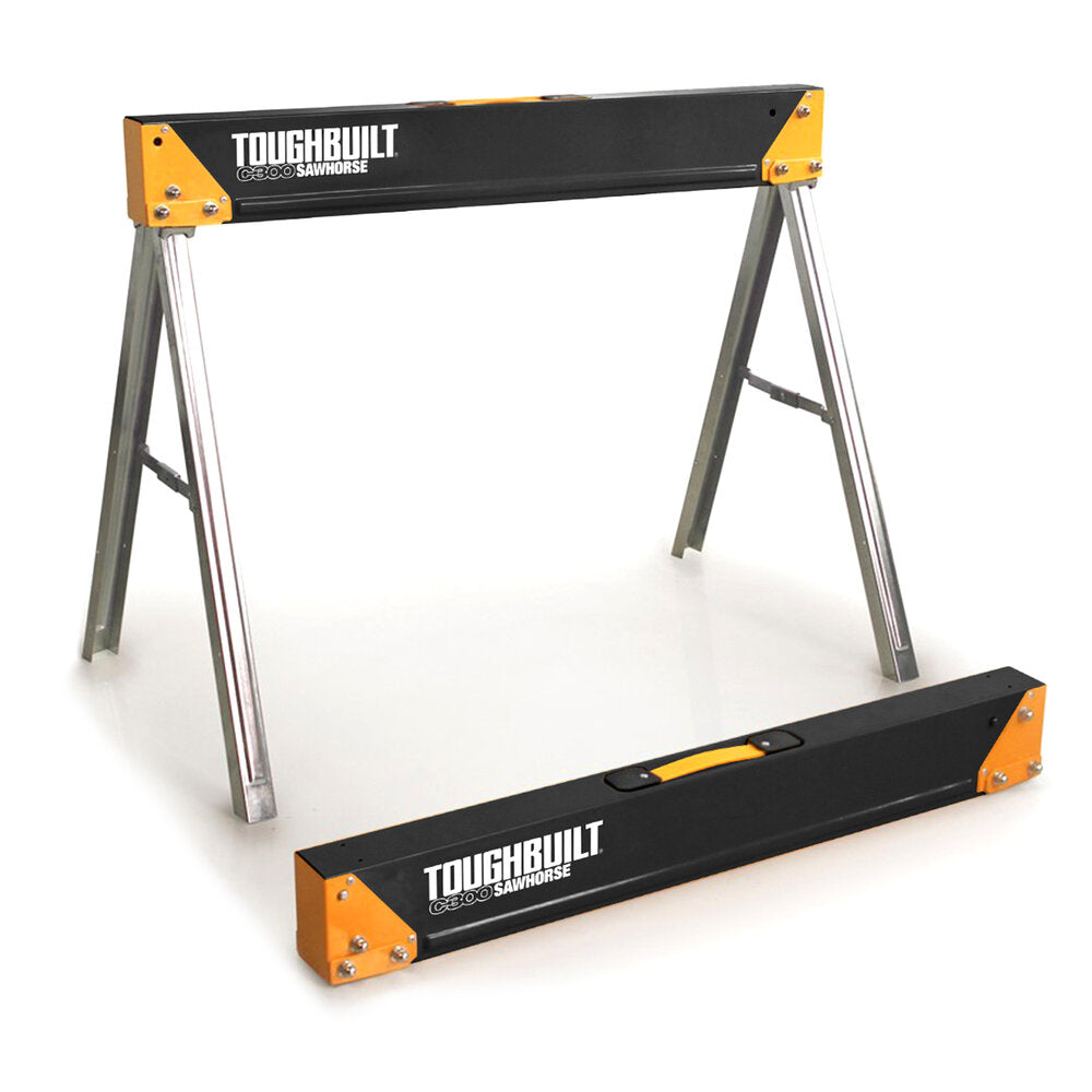ToughBuilt TB-C300 - Construction Workbench / Sawhorse (Set/2 pcs.)