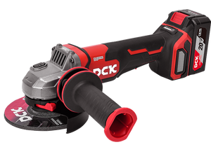 DCK KDSM04-125FK 20V MAX Brushless Angle Grinder 125 mm, 2×5.0Ah