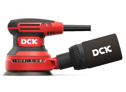 DCK KSA02-125 ekstsentriklihvija 380 W, 125 mm