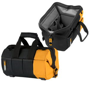ToughBuilt Massive Mouth 30 cm – laia avaga tööriistakott, HardBody, 32 taskut ja aasa