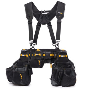 ToughBuilt Pro Contractor ClipTech tööriistavöö komplekt, 5-osaline, 36 taskut