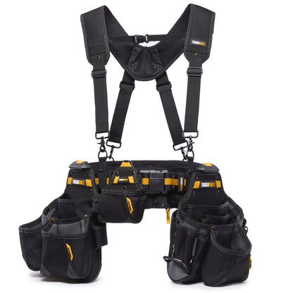 ToughBuilt Pro Contractor ClipTech tööriistavöö komplekt, 5-osaline, 36 taskut