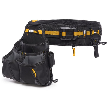 ToughBuilt 3pc Pro Framer Tool Belt Set – 3-osaline tööriistavöö komplekt, ClipTech, 10 taskut ja aasa