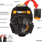 ToughBuilt Drill Holster Large akutrelli hoidik, ClipTech, 13 taskut ja aasa