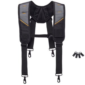 ToughBuilt Pro Padded Suspenders – pehmendusega tööriistavöö traksid, 1680D, ClipTech