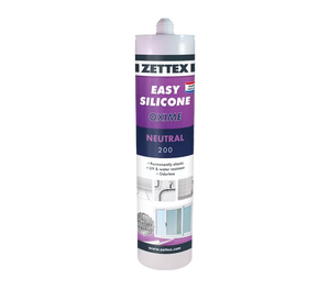 Zettex Neutral Oxime 200 neutraalne silikoonhermeetik 310 ml – valge / läbipaistev