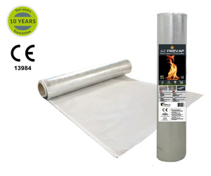 WINCO A2 Firevap - Tulekindel, kuumust peegeldav aurutõkkemembraan  (1,2 m x 50 m; 60 m2)
