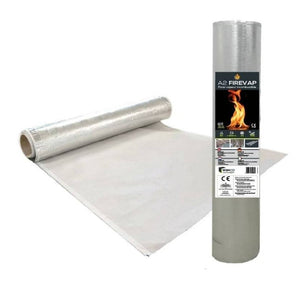 WINCO A2 Firevap - Non-flammable, heat-reflecting membrane for air and vapor control (1.2m x 50m; 60m2)