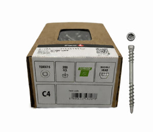 4PRO - Invisible decking screws (4.2 × 48 - 60mm) C4, TX15