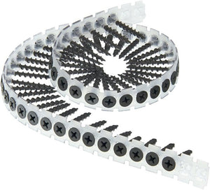 FAST Kombi Drywall Screws 3.9 × 30 mm – PH2, Collated, Zinc Plated