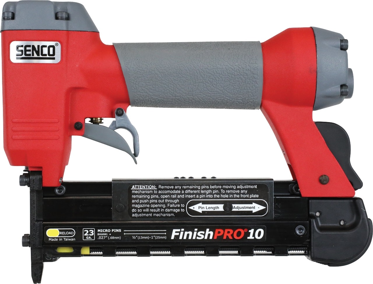 SENCO FinishPro10 - naelapüssi tööriist (0,6 mm) (12–25 mm) (23 ga)