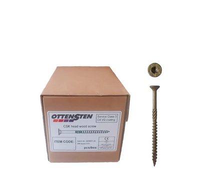 4PRO - Puidukruvi (6,0 x 90-180 mm) (100 tk) C4 peitpea