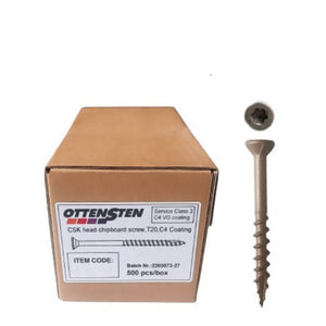 4PRO - Countersunk Head Screws (4.8 x 75 mm) (500 pcs) C4