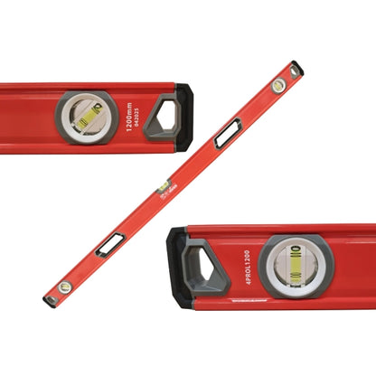 4PRO Magnetic Aluminum Spirit Level with Handles 120 cm