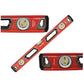4PRO Magnetic Aluminum Spirit Level with Handles 60 cm