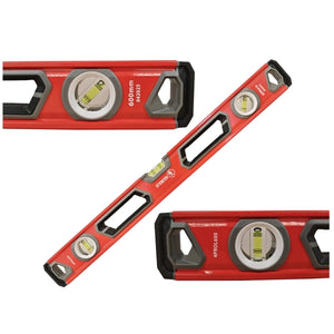 4PRO Magnetic Aluminum Spirit Level with Handles 60 cm