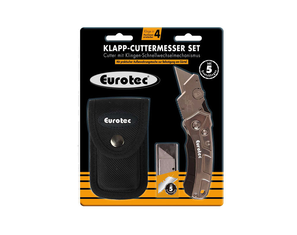 Eurotec Folding Knife Set with Replaceable Blades