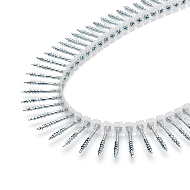 Puiduliistu kruvid puitpõranda/terrassi kinnitamiseks, tsingitud (4,2 x 45 mm) (1000 tk)