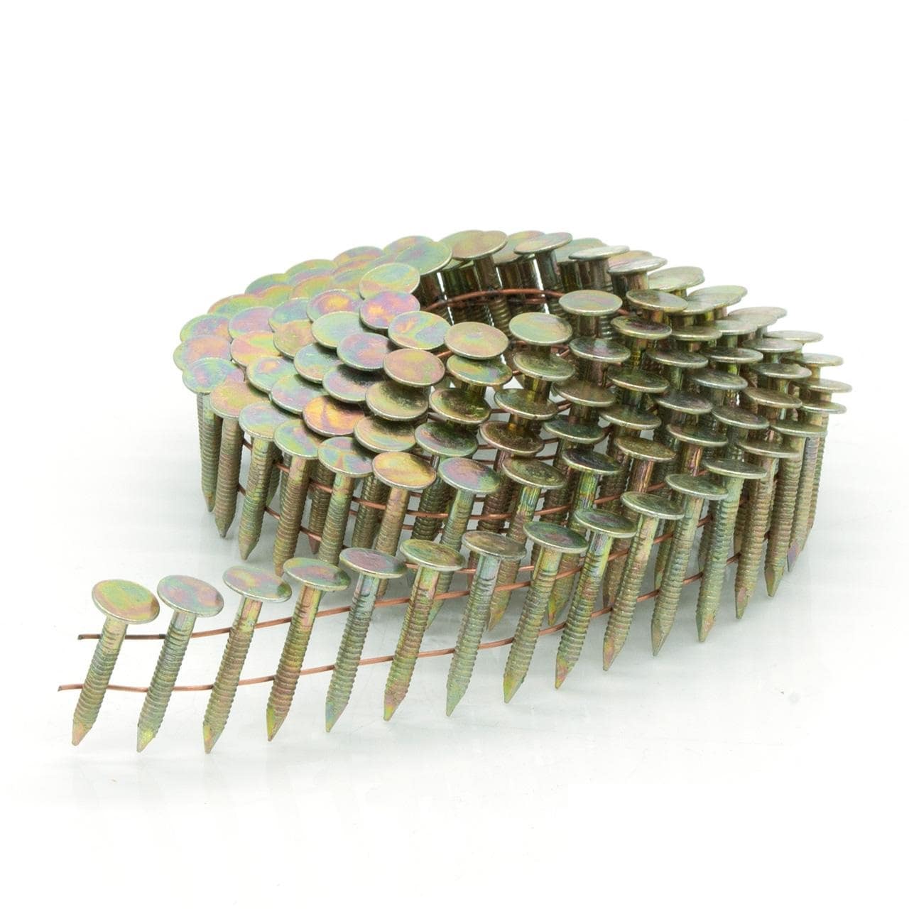 Keeratavad trumlid 16° tsingitud, soonega (3,1 x 19-38 mm)